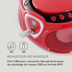 Auna Lecteurs CD & MP3 Roadie CD Boombox -Multimedia Soldes Boutique 10038357 fr 0006 logo