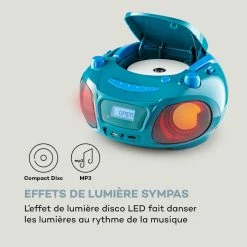 Auna Lecteurs CD & MP3 Roadie Sing CD Boombox -Multimedia Soldes Boutique 10038358 fr 0005 logo