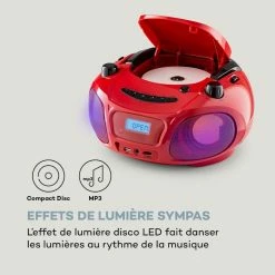 Auna Lecteurs CD & MP3 Roadie Sing CD Boombox -Multimedia Soldes Boutique 10038359 fr 0005 logo