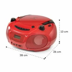 Auna Lecteurs CD & MP3 Roadie Sing CD Boombox -Multimedia Soldes Boutique 10038359 yy 0006 logo