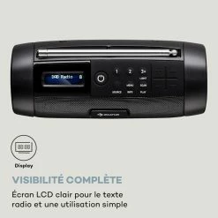 Auna Multimedia Blaster Radio DAB Enceinte Portable Bluetooth -Multimedia Soldes Boutique 10038362 fr 0005 logo