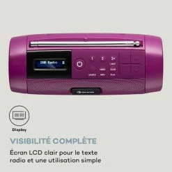 Auna Multimedia Blaster Radio DAB Enceinte Portable Bluetooth -Multimedia Soldes Boutique 10038364 fr 0005 logo