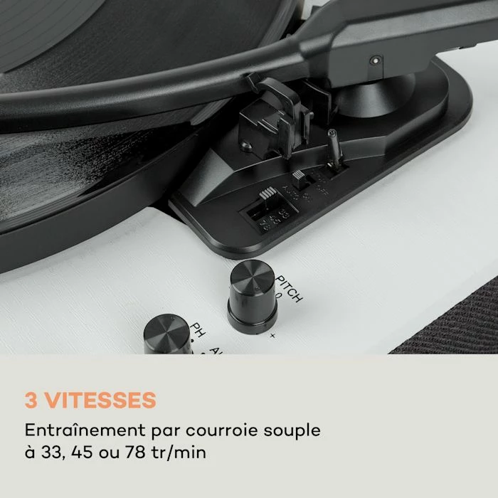 Auna Multimedia Platine Vinyle TT-Classic Plus 6 Auna Multimedia Platine Vinyle TT-Classic Plus – Image 4