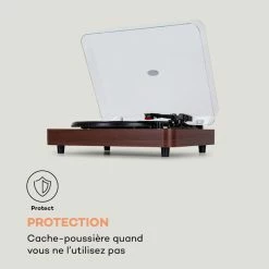 Auna Multimedia Platine Vinyle TT-Classic Light -Multimedia Soldes Boutique 10038898 fr 0005 logo