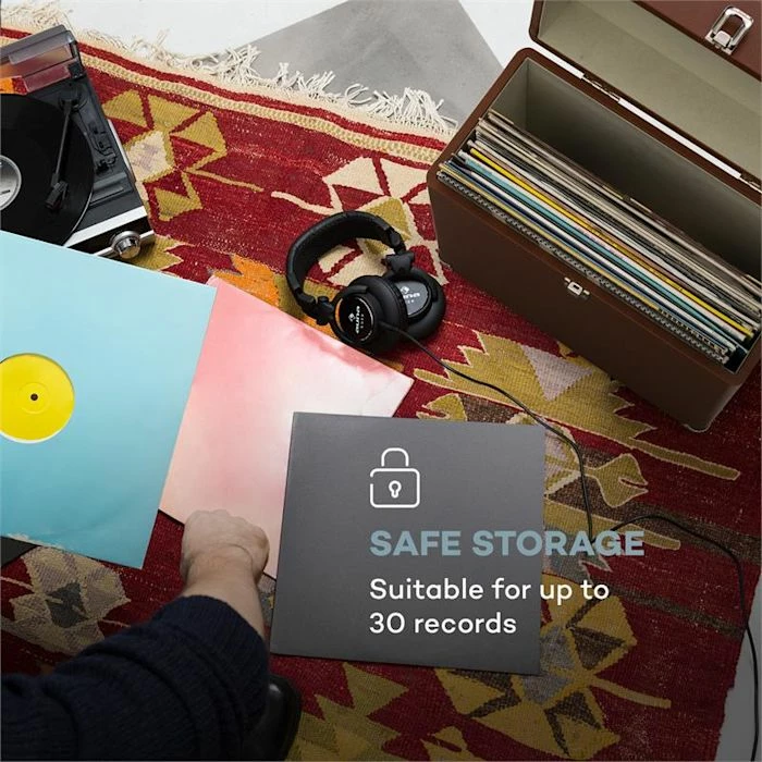 Auna Multimedia Peggy Sue Platine Vinyle Rétro – Image 5