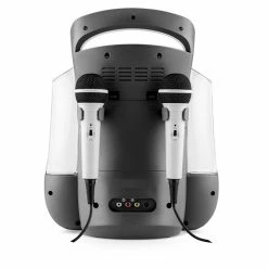 Auna Multimedia Kara Liquida Gris + Dazzl Mic Kit -Multimedia Soldes Boutique 60002100 yy 0004 titel back auna Kara Liquida Design Karaokeanlage reedit