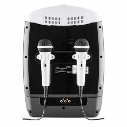 Multimedia Kit Auna Kara Projectura Noire + Dazzl Mic -Multimedia Soldes Boutique 60002104 yy 0004 titel back auna Kara Projectura Karaokemaschine schwarz grau reedit